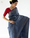 FASHIONABLE BANARASI SOFT SILK ZARI WORK SAREE WITH UNSTITCHED BLOUSE PARTY WEAR WHOLESALE PRICE ETHNIC GARMENT (4)