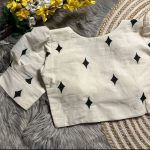 FASHIONABLE COTTON EMBROIDERY WORK KID’S READY TO WEAR BLOUSE PARTY WEAR WHOLESALE PRICE ETHNIC GARMENT (5)