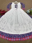 FASHIONABLE COTTON THREAD FOIL MIRROR WORK LEHENGA CHOLI WITH SHRUG PARTY WEAR WHOLESALE PRICE ETHNIC GARMENT (1)