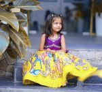 FASHIONABLE GEORGETTE EMBROIDERY CRUSH WORK KID’S LEHENGA WITH CHOLI PARTY WEAR WHOLESALE PRICE ETHNIC GARMENT (6)