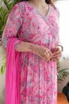 FASHIONABLE GEORGETTE EMBROIDERY PRINTED GOWN BOTTOM WITH DUPATTA PARTY WEAR WHOLESALE PRICE ETHNIC GARMENT (4)