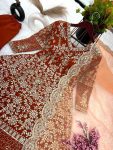 FASHIONABLE GEORGETTE EMBROIDERY SEQUENCE WORK GOWN BOTTOM WITH DUPATTA FESTIVAL WEAR WHOLESALE PRICE ETHNIC GARMENT (1)