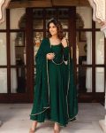 FASHIONABLE GEORGETTE SEQUENCE WORK GOWN WITH DUPATTA PARTY WEAR WHOLESALE PRICE ETHNIC GARMENT (3)