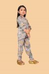 FASHIONABLE RAYON FOIL PRINT KID’S CO-ORD SET PARTY WEAR WHOLESALE PRICE ETHNIC GARMENT (6)