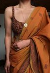FASHIONABLE SOUTH SILK DIGITAL PRINT SAREE WITH UNSTICTHED BLOUSE WHITE