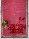 LATEST TABBY SILK THREAD SEQUENCE WORK SAREE WITH UNSTITCHED BLOUSE PARTY WEAR WHOLESALE PRICE ETHNIC GARMENT (7)