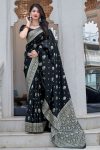 MOST-PICKED-COLOR-SAREE-WITH-BLKACK-PRINTED-FLOWER-LOWEST-PRICE-MARKET-SURAT-GUJARAT-ETHNIC-GARMENT-1.jpg