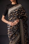 NEW ARRIVAL BANARASI SOFT SILK ZARI WORK SAREE WITH UNSTITCHED BLOUSE PARTY WEAR WHOLESALE PRICE ETHNIC GARMENT (6)
