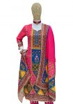 NEW ARRIVAL MUSLIN DIGITAL PRINTED MIRROR WORK TOP BOTTOM WITH DUPATTA PARTY WEAR WHOLESALE PRICE ETHNIC GARMENT (5)