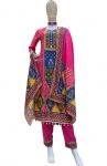 NEW ARRIVAL MUSLIN DIGITAL PRINTED MIRROR WORK TOP BOTTOM WITH DUPATTA PARTY WEAR WHOLESALE PRICE ETHNIC GARMENT (5)