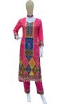 NEW ARRIVAL MUSLIN DIGITAL PRINTED MIRROR WORK TOP BOTTOM WITH DUPATTA PARTY WEAR WHOLESALE PRICE ETHNIC GARMENT (5)