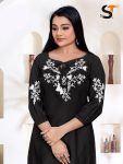 RAYON EMBROIDERY WORK ONLY KURTI PARTY WEAR WHOLESALE PRICE ETHNIC GARMENT (11)