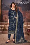 RICH LOOK RAYON FOIL PRINT WORK KURTI PANT WITH DUPATTA CASUAL WEAR WHOLESALE PRICE ETHNIC GARMENT (4)