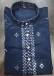 RICH LOOK SILK EMBROIDERY SEQUENCE WORK MENS KURTA PAJAMA FESTIVAL WEAR WHOLESALE PRICE ETHNIC GARMENT (12)