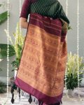 TRADITIONAL BANARASI SILK BEAUTIFUL ZARI WORK SAREE WITH UNSTITCHED BLOUSE PARTY WEAR WHOLESALE PRICE ETHNIC GARMENT (10)