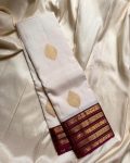 TRADITIONAL BANARASI SILK GOLD ZARI WEAVING WORK SAREE WITH UNSTITCHED BLOUSE PARTY WEAR WHOLESALE PRICE ETHNIC GARMENT (2)