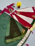 TRADITIONAL FIONA COTTON PATCH WITH KODI WORK LEHENGA CHOLI WITH DUPATTA PARTY WEAR WHOLESALE PRICE ETHNIC GARMENT (4)