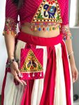 TRADITIONAL FIONA COTTON PATCH WITH KODI WORK LEHENGA CHOLI WITH DUPATTA PARTY WEAR WHOLESALE PRICE ETHNIC GARMENT (4)