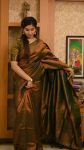 TRENDING BANARASI SOFT SILK COPPER ZARI WEAVING WORK SAREE WITH UNSTITCHED BLOUSE FESTIVAL WEAR WHOLESALE PRICE TEXTILOE GARMENT (5)