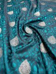 TRENDING BANARASI SOFT SILK WEAVING WORK SAREE WITH UNSTITCHED BLOUSE PARTY WEAR WHOLESALE PRICE ETHNIC GARMENT (10)