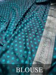 TRENDING BANARASI SOFT SILK WEAVING WORK SAREE WITH UNSTITCHED BLOUSE PARTY WEAR WHOLESALE PRICE ETHNIC GARMENT (10)