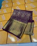 TRENDING BANARASI SOFT SILK ZARI WORK SAREE WITH UNSTITCHED BLOUSE PARTY WEAR WHOLESALE PRICE ETHNIC GARMENT (4)