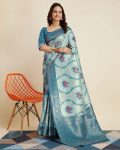 TRENDING-KANJIVARAM-SILK-JACQUARD-WORK-SAREE-WITH-UNSTICTHED-BLOUSE-APRTY-WEAR-WHOELSALE-PRICE-ETHNIC-GARMENT-9.jpeg