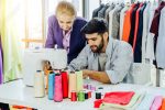 Creative Garment Design Tailoring Service Concept