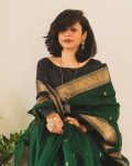 ATTRACTIVE BANARASI SOFT SILK WEAVING ZARI WORK SARE WITH UNSTITCHED BLOUSE PARTY WEAR WHOLESALE PRICE ETHNIC GARMENT (4)