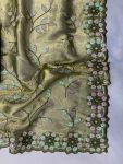ATTRACTIVE BURBERRY SILK EMBROIDERY SEQUENCE WORK SAREE WITH UNSTITCHED BLOUSE PARTY WEAR WHOLESALE PRICE ETHNIC GARMENT 1 (2)