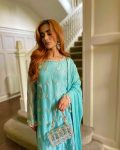 ATTRACTIVE CHINON SILK EMBROIDERY WORK TOP PALAZZO WITH DUPATTA PARTY WEAR WHOLESALE PRICE ETHNIC GARMENT (2)
