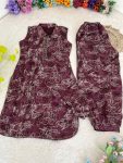 ATTRACTIVE COTTON CHANDERI MILLE PRINT WORK CO-ORD SET OFFICE WEAR WHOLESALE PRICE ETHNIC GARMENT (10)