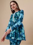 ATTRACTIVE GEORGETTE DIGITAL PRINT WORK TOP PALAZZO SET PARTY WEAR WHOLESALE PRICE ETHNIC GARMENT (22)