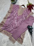 ATTRACTIVE JIMMY CHOO EMBROIDERY WORK KAFTAN WITH BOTTOM FESTIVAL WEAR WHOLESALE PRICE ETHNIC GARMENT 2 (3)