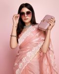 ATTRACTIVE JIMMY CHOO RAINBOW SEQUENCE WITH THREAD WORK SAREE WITH UNSTITCHED BLOUSE PARTY WEAR WHOLESALE PRICE ETHNIC GARMENT 7 (2)