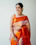 ATTRACTIVE KANJIVARAM SILK WEAVING ZARI WORK SAREE WITH UNSTITCHED BLOUSE FESTIVAL WEAR WHOLESALE PRICE ETHNIC GARMENT 3 (2)