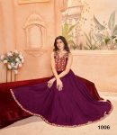 ATTRACTIVE RAYON GAMTHI AND LACE BORDER WORK GOWN FESTIVAL WEAR WHOLESALE PRICE ETHNIC GARMENT (3)