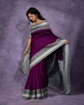 DESIGNER BANARASI SILK GOLD ZARI WEAVING WORK SAREE WITH UNSTITCHED BLOUSE PARTY WEAR WHOLESALE PRICE ETHNIC GARMENT (2)