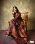 DESIGNER BANARASI SOFT SILK COPPER ZARI WEAVING WORK SAREE WITH UNSTITCHED BLOUSE FESTIVAL WEAR WHOLESALE PRICE ETHNIC GARMENT (27)