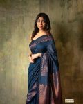 DESIGNER BANARASI SOFT SILK COPPER ZARI WEAVING WORK SAREE WITH UNSTITCHED BLOUSE FESTIVAL WEAR WHOLESALE PRICE ETHNIC GARMENT (5)