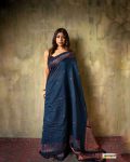 DESIGNER BANARASI SOFT SILK COPPER ZARI WEAVING WORK SAREE WITH UNSTITCHED BLOUSE FESTIVAL WEAR WHOLESALE PRICE ETHNIC GARMENT (5)