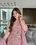 DESIGNER BUTTERFLY NET THREAD SEQUENCE WORK TOP WITH DUPATTA AND DIGITAL PRINT WORK GOWN PARTY WEAR WHOLESALE PRICE ETHNIC GARMENT (31)