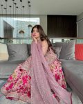 DESIGNER BUTTERFLY NET THREAD SEQUENCE WORK TOP WITH DUPATTA AND DIGITAL PRINT WORK GOWN PARTY WEAR WHOLESALE PRICE ETHNIC GARMENT (31)