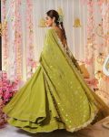 DESIGNER CHINON SEQUENCE EMBROIDERY WORK GOWN BOTTOM WITH DUPATTA PARTY WEAR WHOLESALE PRICE ETHNIC GARMENT (8)