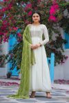 DESIGNER CHINON SILK EMBROIDERY SEQUENCE WORK GOWN BOTTOM WITH DUPATTA FESTIVAL WEAR WHOLESALE PRICE ETHNIC GARMENT1 (5)