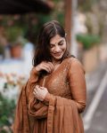 DESIGNER CHINON SILK EMBROIDERY SEQUENCE WORK GOWN BOTTOM WITH DUPATTA PARTY WEAR WHOLESALE PRICE ETHNIC GARMENT (11)