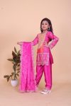 DESIGNER CINON EMBRIDERY SEQUENCE CODING REA MIRROR WORK TOP PANT WIHT DUPATTA PARTY WEAR WHOLESALE PRICE ETHNIC GARMENT (8)