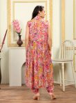 DESIGNER COTTON CHANDERI MILLE PRINT WORK TOP PANT SET OFFICE WEAR WHOLESALE PRICE ETHNIC GARMENT 1 (24)