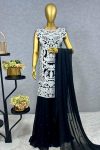 DESIGNER GEORGETTE EMBROIDERY THREAD WORK TOP PALAZZO WITH DUPATTA PARTY WEAR WHOLESALE PRICE ETHNIC GARMENT (6)