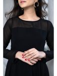 DESIGNER HEAVY GEORGETTE PLAIN READY TO WEAR ONE PEICE PARTY WEAR WHOLESALE PRICE ETHNIC GARMENT (2)